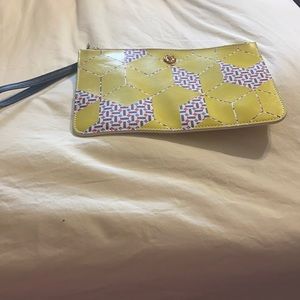 Brand new leather Anne Klein wristlet